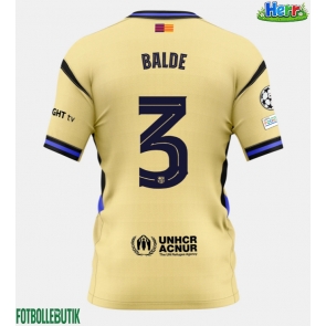 Barcelona Alejandro Balde #3 Bortatröja 2025-26 Kortärmad